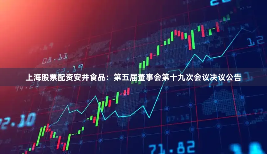 上海股票配资安井食品：第五届董事会第十九次会议决议公告