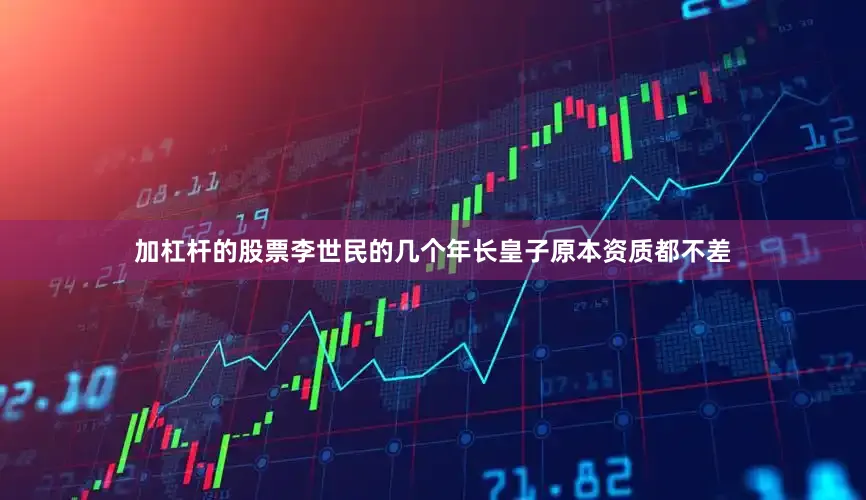 加杠杆的股票李世民的几个年长皇子原本资质都不差