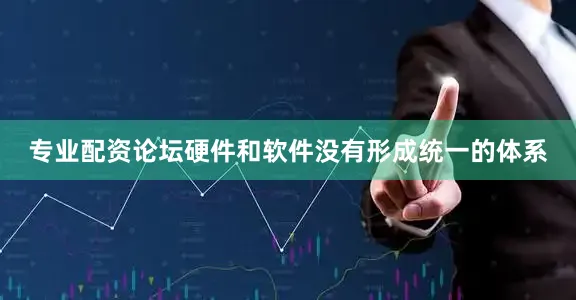 专业配资论坛硬件和软件没有形成统一的体系